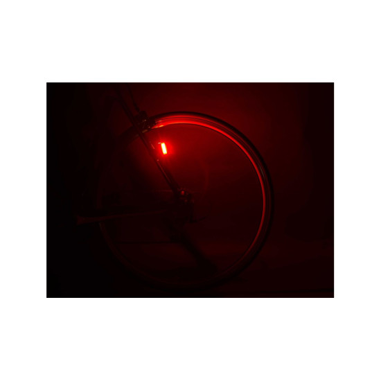 Ліхтар стоп задній Author A-Square USB CobLed 100 lm, чорний з червоним рефлектором 12039975