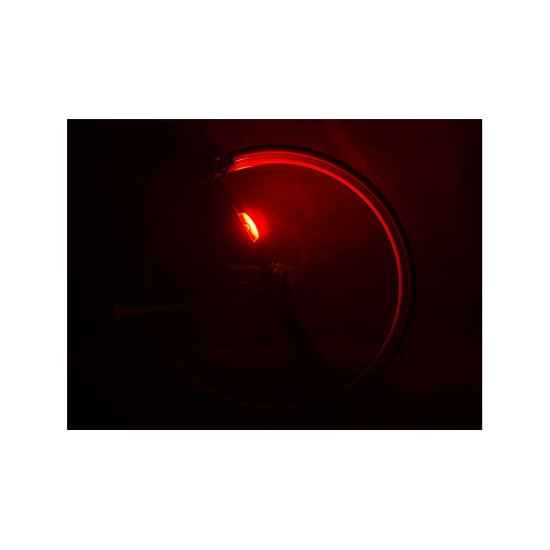 Ліхтар стоп задній Author A-Orbit USB COBLed 50 lm, чорний з червоним рефлектором 12039985