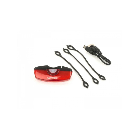 Ліхтар стоп задній Author A-Orbit USB COBLed 50 lm, чорний з червоним рефлектором 12039985