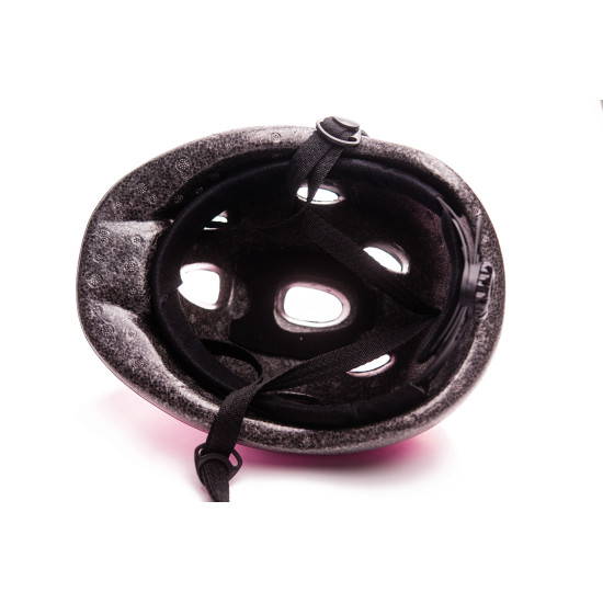 Шолом дитячий Green Cycle MIA розмір 48-52см рожево-білий лак