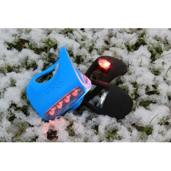 Мигалка задня Knog Frog Strobe Rear 2,5 Lumens Black 11928