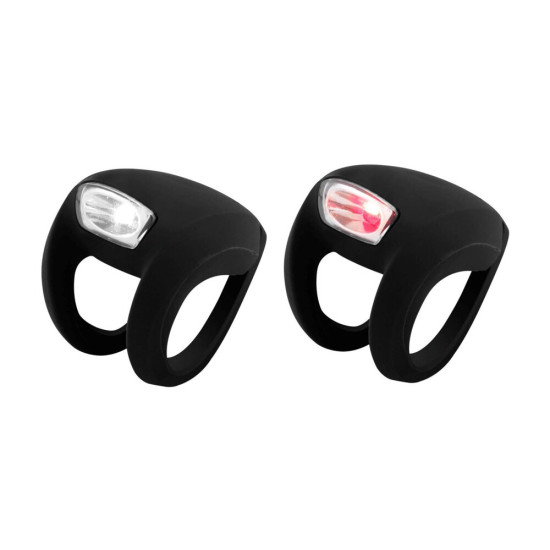 Мигалка передня Knog Frog Strobe Front 8,5 Lumens Black 11920