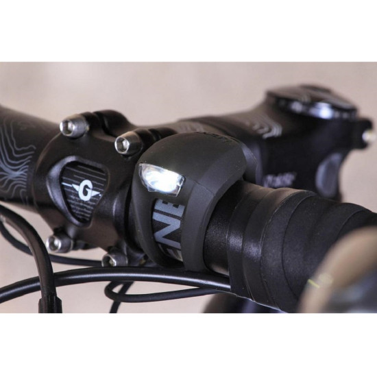 Мигалка передня Knog Frog Strobe Front 8,5 Lumens Black 11920