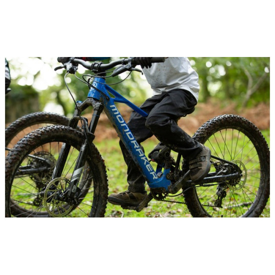 Электровелосипед MONDRAKER F-PLAY 24" 120mm, 250Wh Mahle X-35, Blue Электровелосипед MONDRAKER F-PLAY 24" 120mm, 250Wh Mahle X-35, Blue