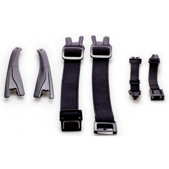 Защитные очки с уплотнителем Pyramex i-Force Slim (gray) Anti-Fog, черные