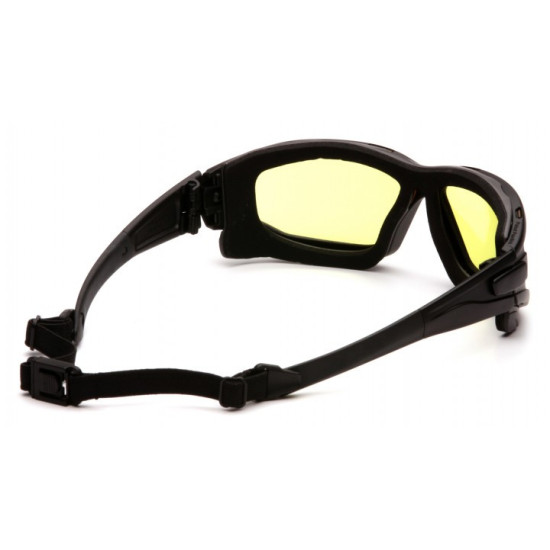 Защитные очки с уплотнителем Pyramex i-Force XL (amber) Anti-Fog, жёлтые