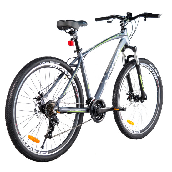 Велосипед ARDIS 29 MTB AL "BLAZE" 21" рама, сіро-зелений 0264221GRGREEN