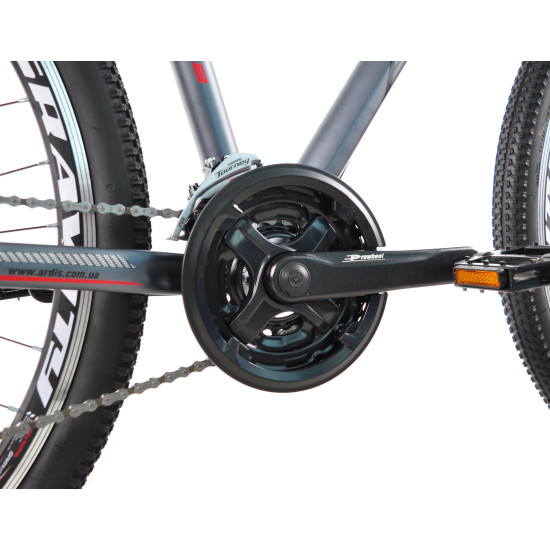 Велосипед ARDIS 29 MTB AL "BLAZE" 21" рама, сіро-зелений 0264221GRGREEN