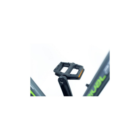 Велосипед AUTHOR (2023-24) Rival II 27.5", рама 19", цвет-серый (зеленый) // серый  2023067