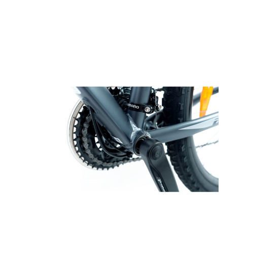 Велосипед AUTHOR (2023-24) Rival II 27.5", рама 19", цвет-серый (зеленый) // серый  2023067