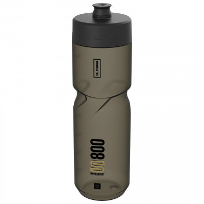 Фляга POLISPORT S800 800мл Прозорий ЧорнийЧорний