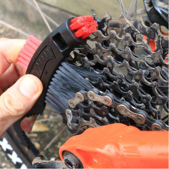 Щітка Weldtite 06012 SPROCKET BRUSH для очищення касет Щітка Weldtite 06012 SPROCKET BRUSH для очищення касет