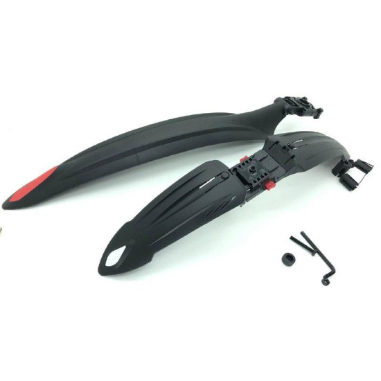 Крила до велосипеду 24"-26-"28" ARDIS FL-630-1, чорні 01851 Крила до велосипеду 24"-26-"28" ARDIS FL-630-1, чорні 01851