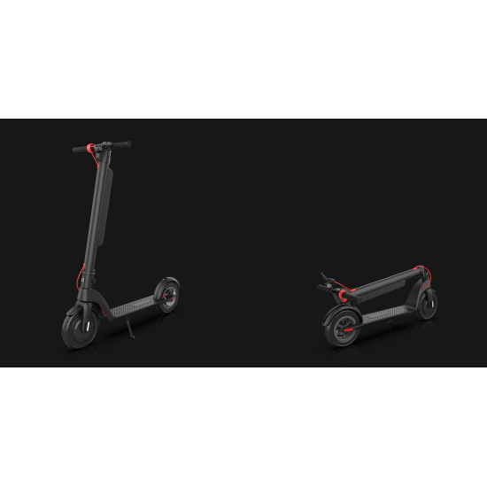 Електросамокат Mega Drive X8F10G, чорний Електросамокат Mega Drive X8F10G, чорний