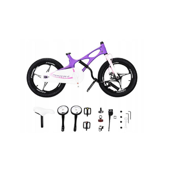 Велосипед RoyalBaby SPACE SHUTTLE 14", ОФІЦІЙНИЙ UA, фиолетовый