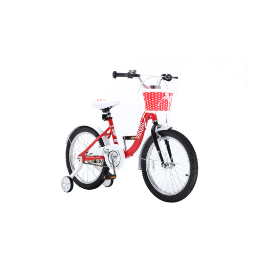 Велосипед дитячий RoyalBaby Chipmunk MM Girls 18", OFFICIAL UA, червоний