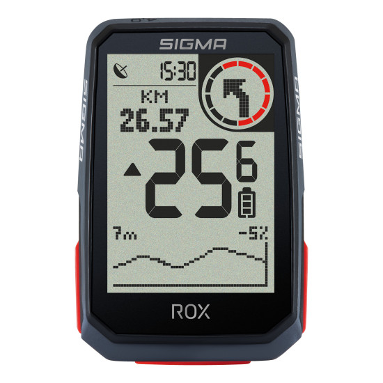 Велокомп'ютер ROX 4.0 Endurance Black Sigma Sport Велокомп'ютер ROX 4.0 Endurance Black Sigma Sport