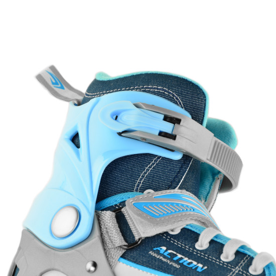 Роликові ковзани Action KIRE/Blue/37-40