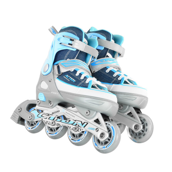 Роликові ковзани Action KIRE/Blue/37-40