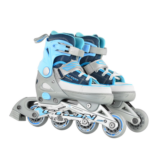 Роликові ковзани Action KIRE/Blue/33-36 Роликові ковзани Action KIRE/Blue/33-36