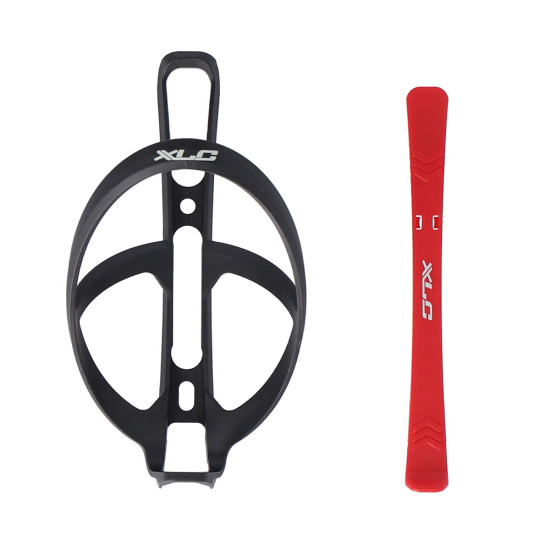 Фляготримач з бортировкою XLC BC-K10, червоний Фляготримач з бортировкою XLC BC-K10, червоний