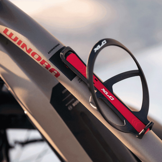 Фляготримач з бортировкою XLC BC-K10, сірий Фляготримач з бортировкою XLC BC-K10, сірий