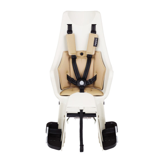 Дитяче крісло на велосипед Bobike Exclusive maxi Plus Carrier LED / Safari chic