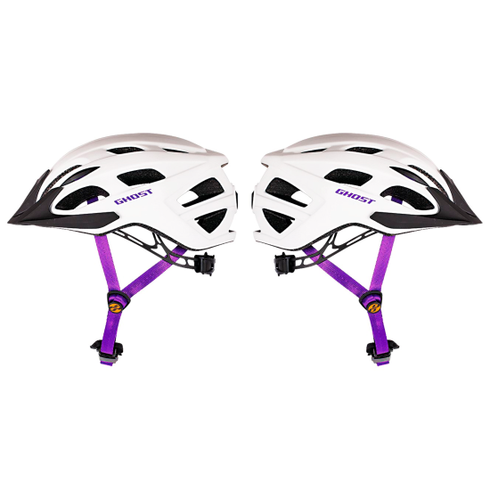 Шолом Ghost Classic, 58-63см, біло-чорний