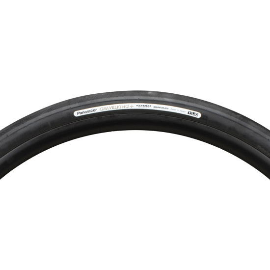 Покрышка GRAVELKING Slick+ Panaracer, 700x28C Черная с камерой