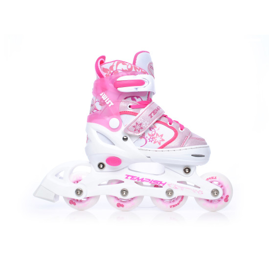 Роликові ковзани Tempish Swist Flash/30-33, рожеві