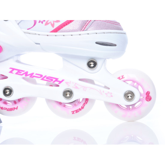 Роликові ковзани Tempish Swist Flash/30-33, рожеві