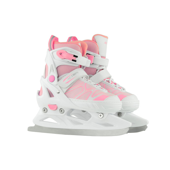 Роликовые коньки Action 2 в 1 Riply/Pink/29-32
