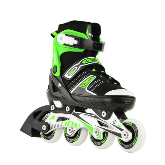 Роликові ковзани Action 2 в 1 Ronny/Green/33-36