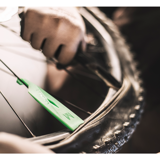 Бортировки Birzman Tire Lever Set, 3шт, зелені