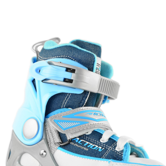 Роликові ковзани Action KIRE/Blue/29-32 Роликові ковзани Action KIRE/Blue/29-32