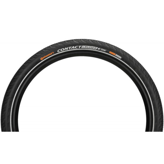 Покришка Continental Contact Cruiser, 28 x 2.00, чорная, не складна, світловідбиваюча