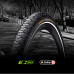 Покришка Continental Contact Plus,28" | 700 x 47C (45C) | 28 x 1.75, чорная, не складна, світловідби 101007