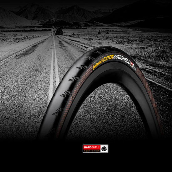 Шина Continental Gator Hardshell, 27x1 1/4, 32-630, черная, не складывающаяся, Hardshell, Skin, 450гр. 100315