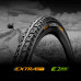 Покришка Continental RIDE Tour, 28", 700 x 47C (45C), 28 x 1.75, 47-622, Wire, ExtraPuncture Belt, 960гр., черно-коричневий 101179