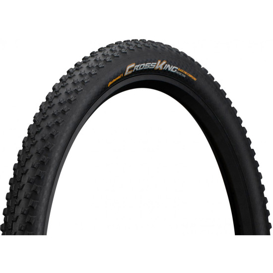 Шина Continental Cross King 2.3, 29"x2.30, 58-622, складна, PureGrip, ShieldWall System, Skin 830гр., черный 150297