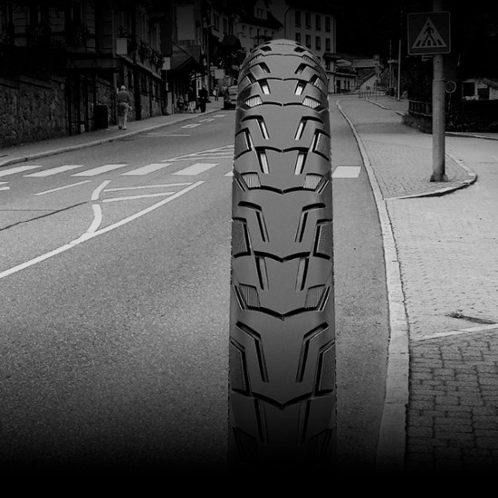 Шина Continental Ride City, 28" | 700 x 35C | 28 x 1 3/8 x 1 5/8, черная, не складная, светоотражающая 101554