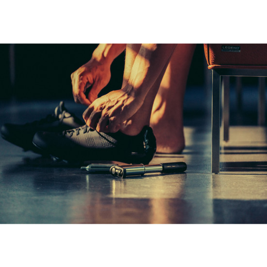 Насос велосипедний Birzman Sheath Apogee / ручний / 160psi / срібло