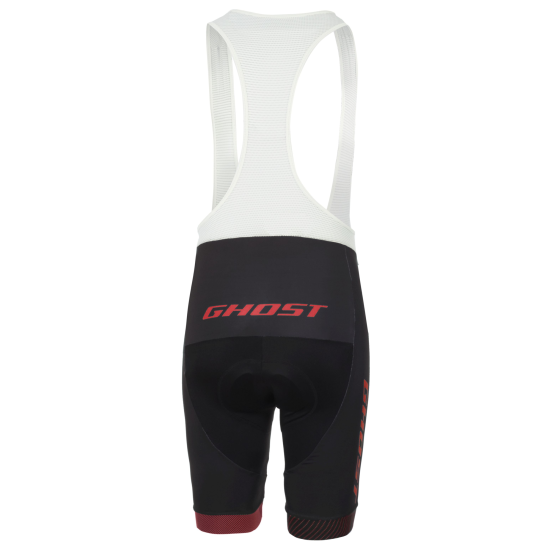 Шорти з лямками Ghost Performance Evo Bib, XXL, чорно-червоні Шорти з лямками Ghost Performance Evo Bib, XXL, чорно-червоні