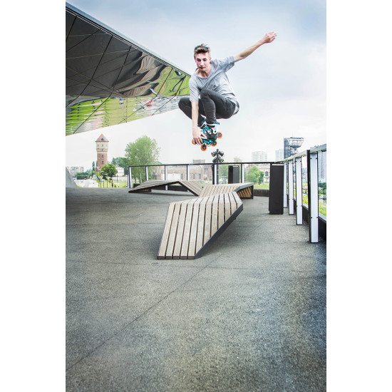 Роликовые коньки TEMPISH Black Ice/38