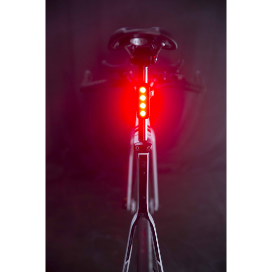 Мигалка задня Knog Blinder Mob V Four Eyes 44 Lumens Black