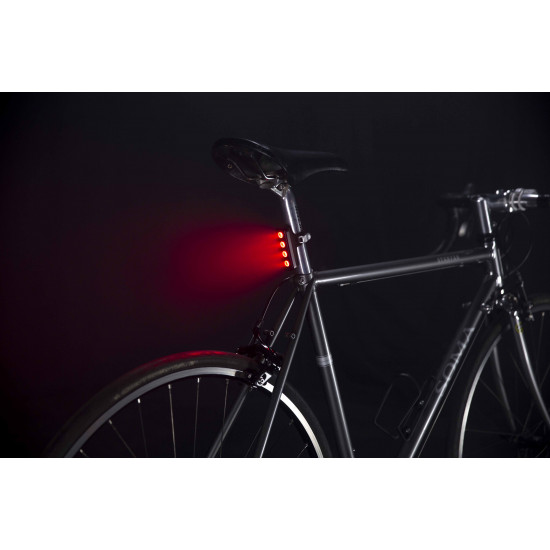 Мигалка задня Knog Blinder Mob V Four Eyes 44 Lumens Black