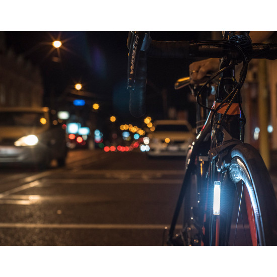 Мигалка передня Knog Plus Front 40 Lumens Black 12140