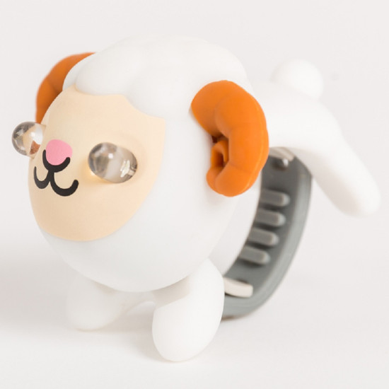 Мигалка для дитячого велосипеду Zoonimal Овечка, LED, на кермо.