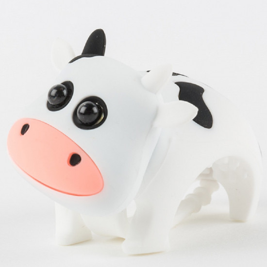 Фонарик-мигалка для дитячого велосипеду Zoonimal Корова, LED, на кермо.