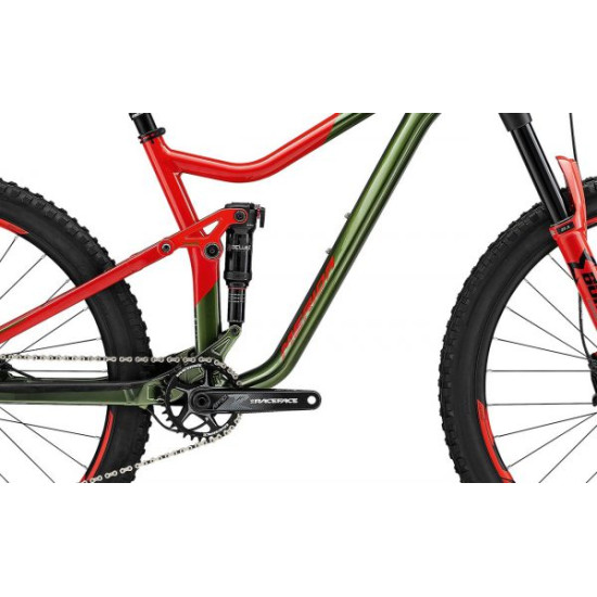 Велосипед MERIDA 2021 ONE-FORTY 700 M(17) GREEN/RED